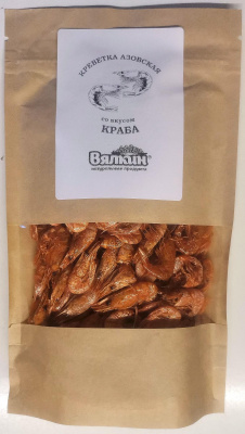 Креветка вяленая со вкусом КРАБА